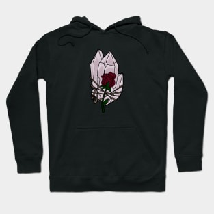 Quartz and roses Hoodie